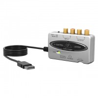 Audio interface stereo tulp in/out - USB-A
